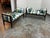 Bespoke Coastal Stripe Benches, Pair For Sale - Image 10 of 12