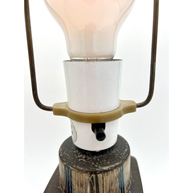 1970s Table Lamp by Niels Thorsson for Royal Copenhagen, Denmark, 1970s For Sale - Image 5 of 9