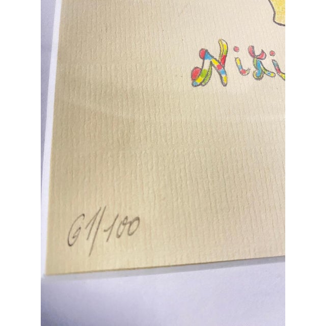 Niki de Saint Phalle, Composition, Lithograph, 1972, Framed For Sale - Image 6 of 13