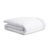 Contemporary Salerno Bedding King Duvet Cover in White/Grey For Sale - Image 3 of 5
