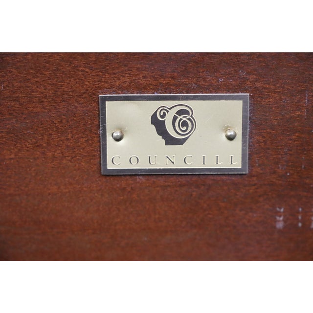 Councill Mahogany Flamed King Headboard Chairish