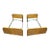 Pair of Mid-Century Restored 1948 Stacked Rattan Bed Twin - Bed Frames Only For Sale
