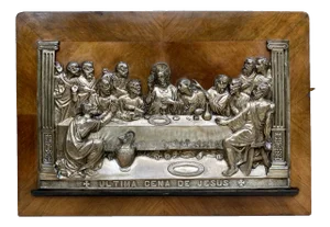 The Last Supper, 20th Century, Metal Relief
