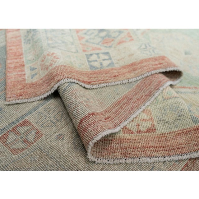 Turkish Oushak Antique Look Rug 10'5" x 13'11" #21307 For Sale In Houston - Image 6 of 8