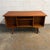 Mid-Century Modern Danish Teak Mid Century Modern 8 Drawer Executive Desk With Bookshelf Back, 1950s For Sale - Image 3 of 9