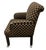 37 1/2”H x 30”D x 25”W Seat Height: 20 1/4” Seat Depth: 20”D x 18”W This striking pair of lounge chairs captures the...