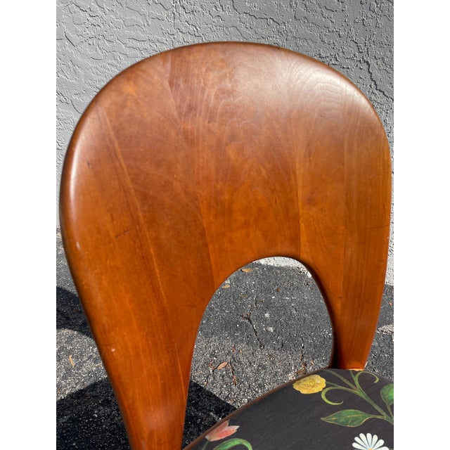 1960s Danish Mid-Century Modern Koefoeds Hornslet Sculptural Dining Chair For Sale - Image 9 of 11