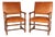 Pair of Baroque Style Barley Twist Armchairs For Sale