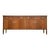 Walnut Mid Century Credenza For Sale