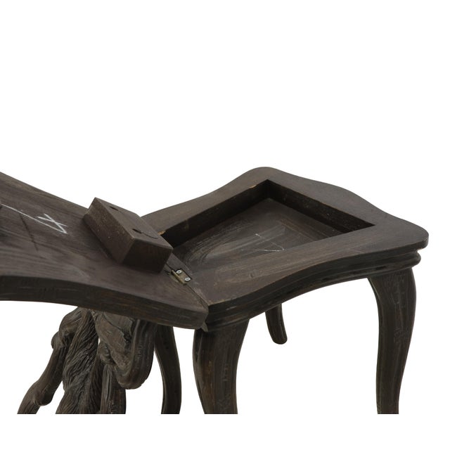 A Classic Late 19th-Century Swiss Brienz "Black Forest" Style Carved Bear Chair. For Sale - Image 10 of 12