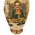 Japanese Antique Japanese Meiji Period Satsuma Earthenware Vase For Sale - Image 3 of 18