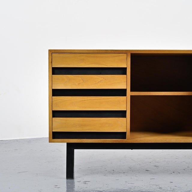 Ash Cansado Sideboard attributed to Charlotte Perriand for Steph Simon, 1960 For Sale - Image 13 of 18