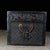 Wood 19Large Hand-Carved Dark Wood Treasure Box With Brass Hardware & Landscape Motif For Sale - Image 7 of 9