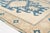 Turkish Vintage Hand-Knotted Turkish Kilim Rug in Ivory and Indigo Blue For Sale - Image 3 of 11