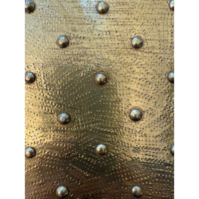 Global Views Studio a Circo Brass Pedestals - A Pair For Sale - Image 12 of 15