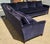 Lillian August Lillian August Blue Velvet Two-Piece Sectional Sofa For Sale - Image 4 of 9