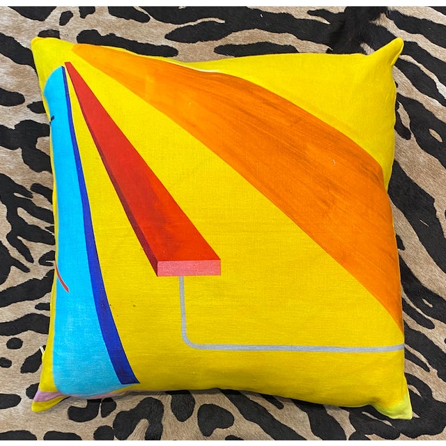 Voutsa Pillow Covers, 100% Linen and 22" l x 22" w each. Inserts not included
