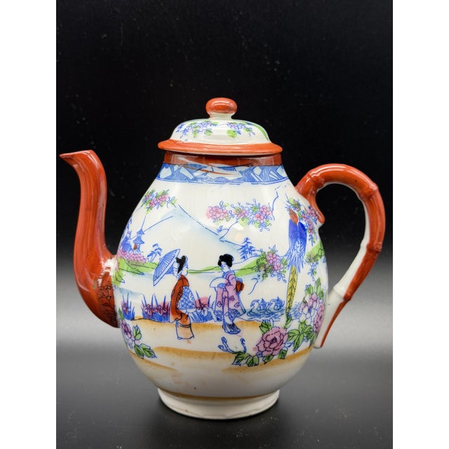 Vintage Japanese Tea Service, Early 1900s, Set of 15 For Sale - Image 13 of 18