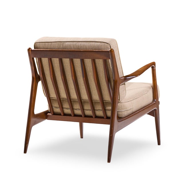 Kofod Larsen for Selig Mid Century Danish Lounge Chairs - Pair For Sale - Image 10 of 13