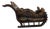 Handcrafted Bavarian Sleigh in Wood, 1930s For Sale