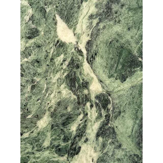 Verde Alpi Marble Coffee Table, Italy, 1970s For Sale - Image 13 of 18