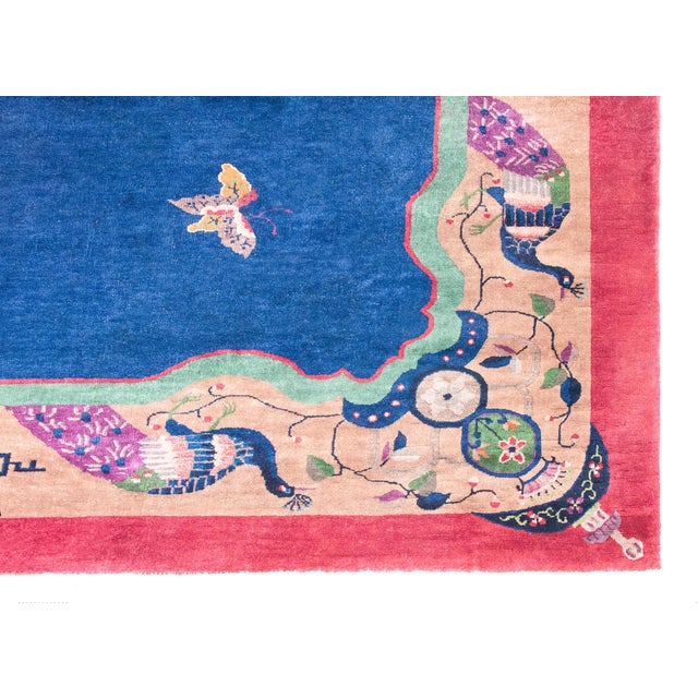 Art Deco Early 20th Century Chinese Art Deco Rug For Sale - Image 3 of 15