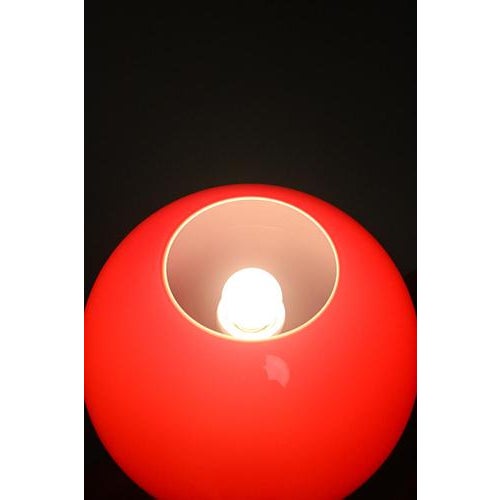 Large Space Age Table Lamp with Glass Shade from Erco For Sale - Image 6 of 13