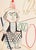 Pablo picasso (1881-1973) circus rider (la cavalière et son valet) from the human comedy colour lithograph printed by...