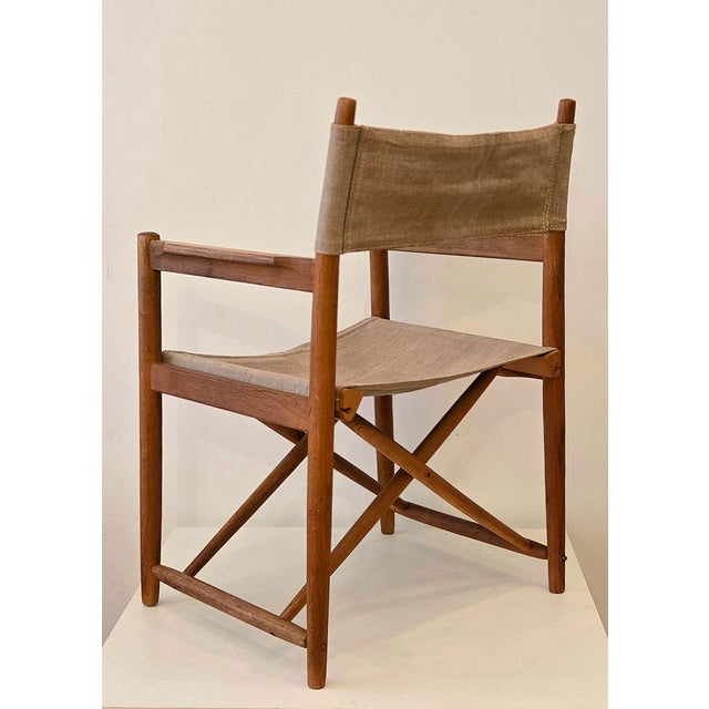 Mid-Century Modern Safari Chair by Kurt Culetto for Horgen Glarus, 1960s For Sale - Image 3 of 13