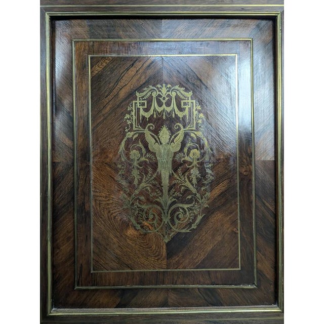 Red Napoleon III Boulle Marquetry Side Table For Sale - Image 8 of 12
