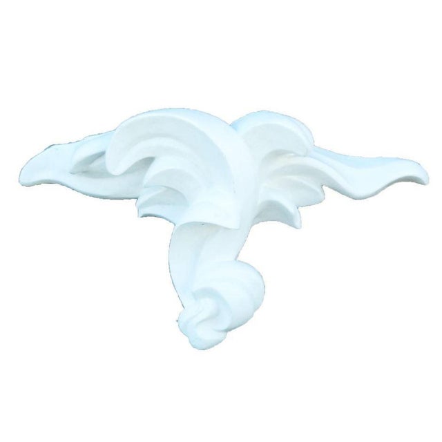 Serge Roche Plaster Serge Roche Brackets - A Pair For Sale - Image 4 of 5