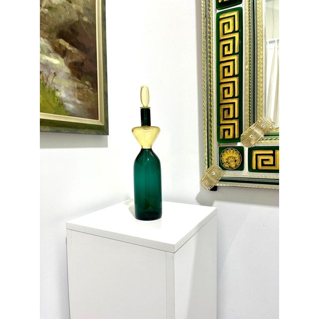 Price reduced $700. Now only $1,800! "Bottle" was designed by Gio Ponti and is a Venini Classic. This piece currently...