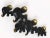 Brass Elephant Key Hanger attributed to Walter Bosse for Hertha Baller, Austria, 1950s For Sale - Image 3 of 8