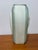Art Deco Figural Glass Vase With Female Profile, Frosted Green & White Glass, 1930s For Sale - Image 4 of 10