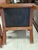 Brown Thos. Moser “Lolling” Lounge Chair and Ottoman, Hard Wood, Leather For Sale - Image 8 of 15