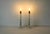 French Mid-Century French Style Etched Floral Glass Boudoir Lamps Vintage -a Pair For Sale - Image 3 of 14