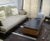 Early 21st Century Woven Soft Leather Otter Stool For Sale - Image 5 of 7