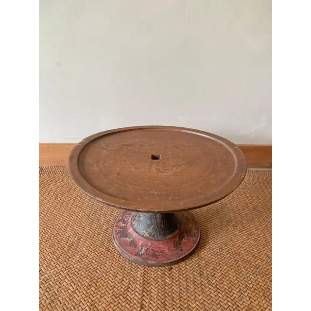 Folk Art 19th Century Balinese Offering Tray / Bowl 'Dulang' For Sale - Image 3 of 7