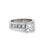 Contemporary Gia 18ct White Gold Diamond Engagement Ring 2.83ct 7.72g, Size 6.25 For Sale - Image 3 of 13