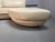 Mid-Century Italian Cream Leather Landscape Sofa with Chaise Longue and Integrated Table from Frighetto, Italy, 1980s, Set of 2 For Sale - Image 11 of 18