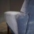 Four-Seater Sofa in Blue Velvet by N.A. Jørgensens for Bramin Møbler, 1980s For Sale - Image 9 of 11