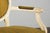 Antique French Louis XVI Style Provincial Painted Loveseat W/ Two Armchairs - Set of 3 For Sale In New York - Image 6 of 13
