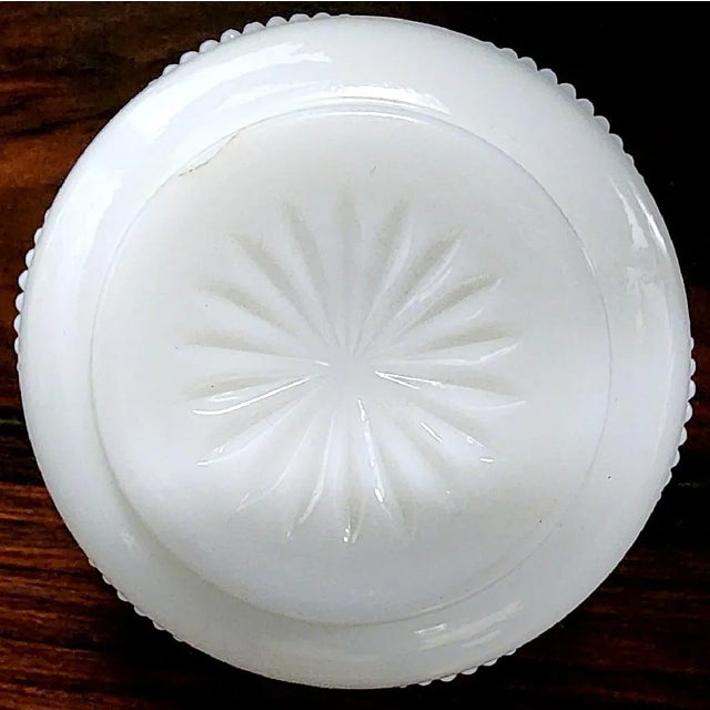 Antique Late 19th Century Good American Opalescent Fine Glass Small Bowl For Sale - Image 9 of 13