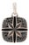 David Yurman North Star Black Diamond Charm, Sterling Silver, Length 1 In For Sale