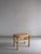 Brown French Woven Seat Stool, 1960s For Sale - Image 8 of 10