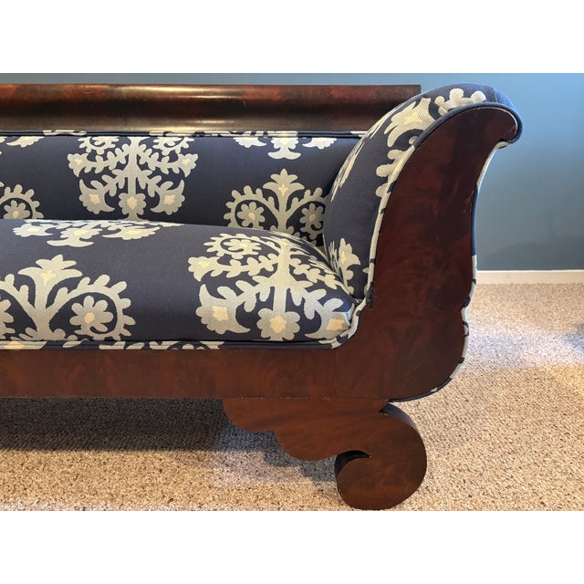 Wood Early 19th Century American Empire Sofa For Sale - Image 7 of 8