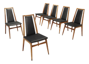 Chairs in Beech, Set of 6