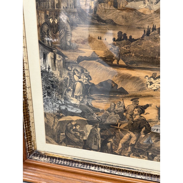 19th C, Decopauge "The Allegory of Civilization" Magnificent & Important Work For Sale - Image 11 of 18