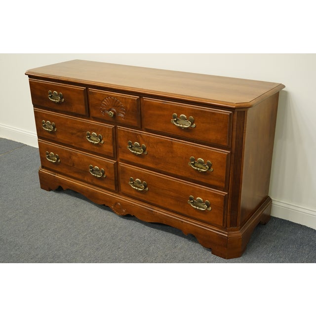 Keller Furniture Solid Cherry Traditional Style 60" Double Dresser 5680