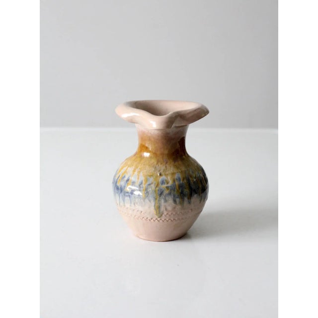 Mid 20th Century Vintage Italian Pottery Pitcher For Sale - Image 5 of 13